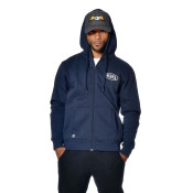 Sweat homme zippé à capuche imprimé devant Sliman Vondutch - 1