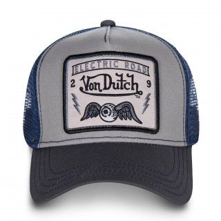 Casquette Vondutch Bleue Trucker Snapback SQUARE Vondutch - 2