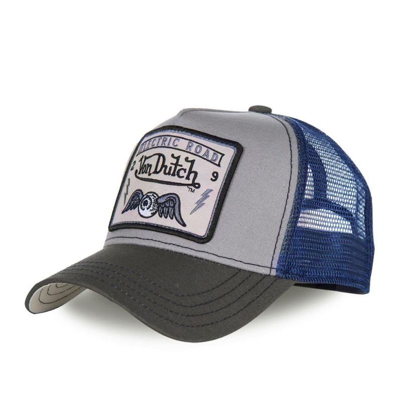 Casquette Vondutch Bleue Trucker Snapback SQUARE Vondutch - 1