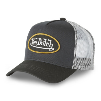 Casquette Vondutch Grise Trucker Snapback CLASSIC