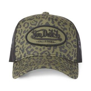 Casquette Vondutch Verte Trucker Snapback LÉOPARD Vondutch - 2