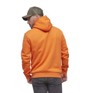 Sweat à Capuche Orange Molletoné BRAND | Homme - Vondutch Vondutch - 2