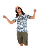 T-shirt à col V effet tie and die homme Ron en coton Vondutch - 1
