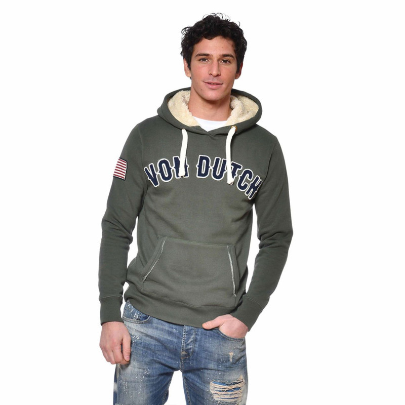 Sweat à capuche doublure sherpa homme Must Vondutch - 1