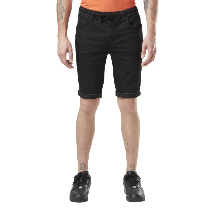 Bermuda Jean Droit Noir| Homme - Von Dutch Vondutch - 1