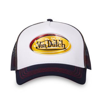 Casquette Vondutch Blanche Trucker Snapback en Simili ADEC Vondutch - 2