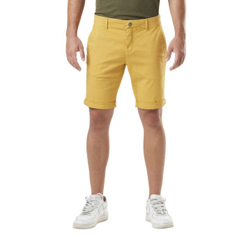 Bermuda Chino Coton coupe Droite Jaune | Homme - Vondutch