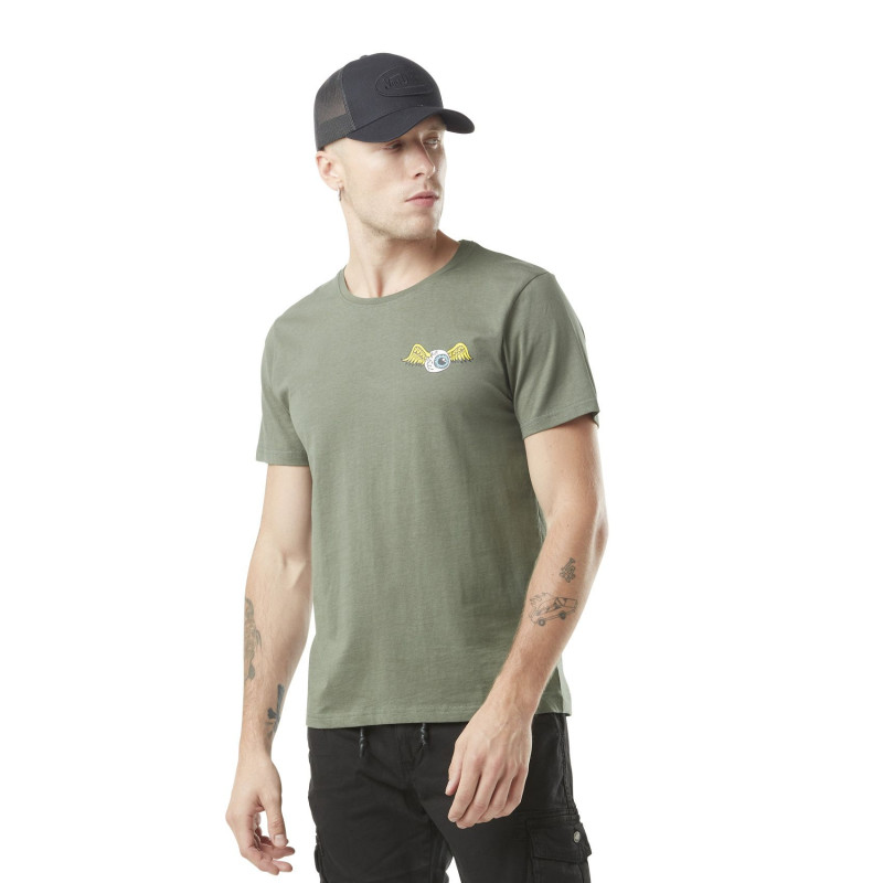 T-shirt homme col rond en coton Eye Vondutch - 1