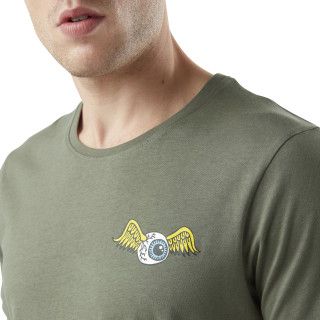Tee Shirt Vert Regular Col rond EYE | Homme - Vondutch Vondutch - 2