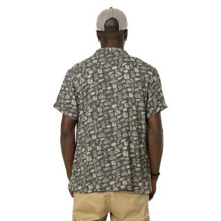 Chemise coupe Regular Manches courtes Verte Imprimés AOP | Homme - Vondutch Vondutch - 2