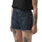 Short en Jean coupe Courte Bleu effet Effet usé Paisley | Femme - Vondutch Vondutch - 1