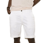 Bermuda Chino Blanc Bary | Homme - Vondutch 