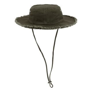 Chapeau Australien homme réglable Vert Kaki | Von Dutch
