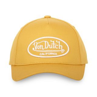 Casquette Vondutch Jaune/Blanc Baseball Strapback / Boucle LOF