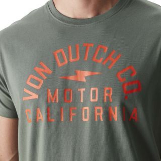 Tee Shirt Kaki coupe Regular Col rond AKI | Homme - Vondutch