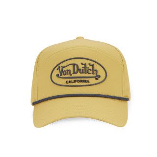 Casquette Vondutch Jaune Six panels Filet Mesh Scratch en silicone CORDON | Von Dutch