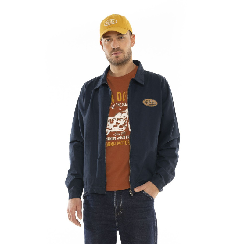Blouson Mi saison Bleue GARAGE | Homme - Vondutch | Von Dutch