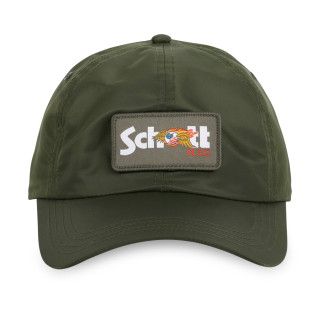 Casquette Vondutch x Schott Kaki Baseball Strapback / Boucle Effet Bombers | Von Dutch