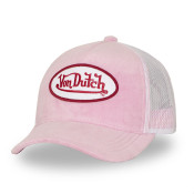 Casquette trucker avec filet en velours Kylie