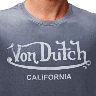 Tee Shirt Gris coupe Regular Col rond FIRST | Homme - Vondutch | Von Dutch