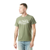 Tee Shirt Vert coupe Regular Col rond FIRST | Homme - Vondutch | Von Dutch