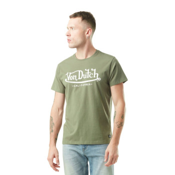 Tee Shirt Vert coupe Regular Col rond FIRST | Homme - Vondutch