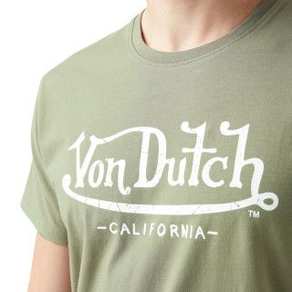 Tee Shirt Vert coupe Regular Col rond FIRST | Homme - Vondutch | Von Dutch