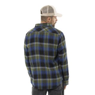 Chemise en Flanelle à carreaux coupe Régular Manches longues Bleue JACK | Homme - Vondutch | Von Dutch