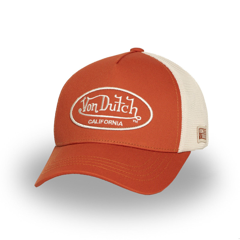Casquette Vondutch Marron Baseball Strapback / Boucle LOF | Von Dutch