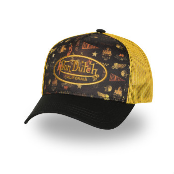 Casquette Vondutch Jaune Trucker Snapback SUBLI