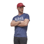 Tee Shirt Bleu coupe Régular Col rond FIRST | Homme - Vondutch