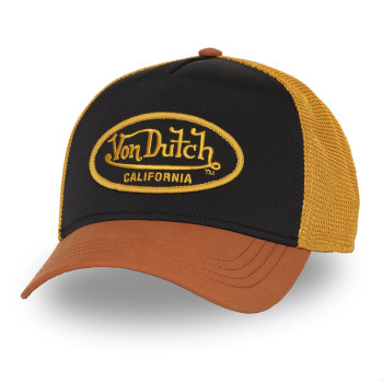 Casquette Vondutch Orange Trucker Snapback POLY