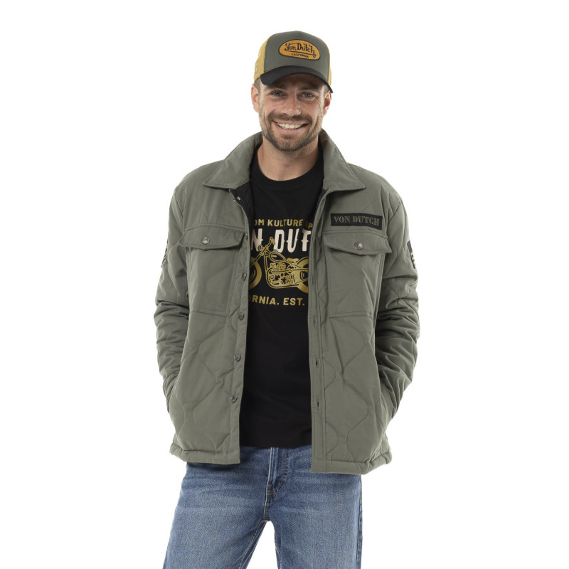 Blouson Matelassée Matelassé Mi saison Kaki HARPER | Homme - Vondutch | Von Dutch