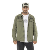 Surchemise Mi saison Kaki CAIN | Homme - Vondutch | Von Dutch