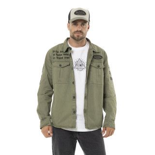 Surchemise Mi saison Kaki CAIN | Homme - Vondutch | Von Dutch