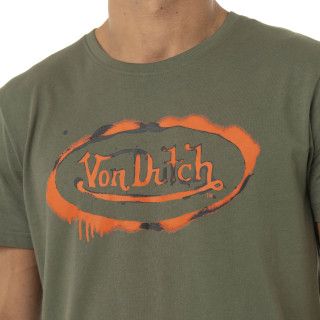 Tee Shirt Kaki coupe Régular Col rond GRAPH' | Homme - Vondutch | Von Dutch