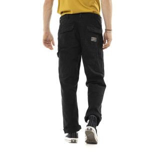 Pantalon en Coton coupe Droit Noir WORK | Homme - Vondutch | Von Dutch