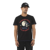 Tee Shirt Noir coupe Régular Col rond AGAIN | Homme - Vondutch | Von Dutch