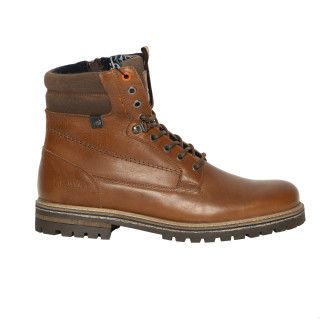 Boots Homme en Cuir Marron doublure intérieure textile Virgyl - Von Dutch | Von Dutch