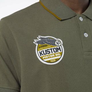 Polo Kaki coupe Regular Col boutonné KUST | homme - Vondutch | Von Dutch