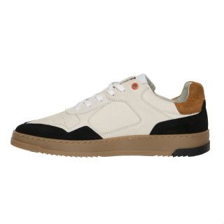 Baskets basse blanches "Viram" Dessus Cuir | Homme - Von Dutch | Von Dutch