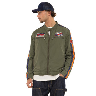 Blouson mi-saison Kaki OIL | Homme - Vondutch | Von Dutch