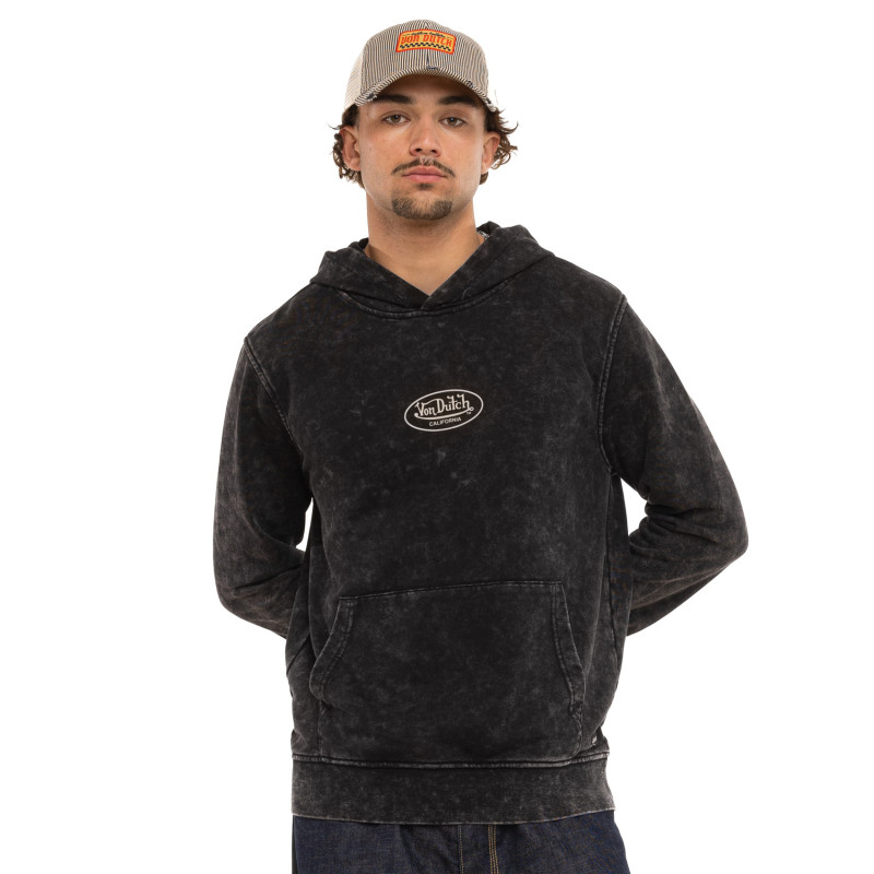 Sweat à capuche Noir MATTIA | Homme - Vondutch | Von Dutch