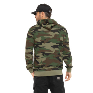 Sweat à capuche Zippé Kaki VINY | Homme - Vondutch | Von Dutch