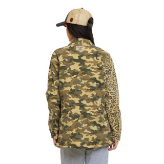 Veste Worker effet Délavé Mi saison Kaki BI-COLOR | Femme - Vondutch | Von Dutch