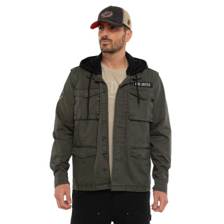 Veste à capuche Mi saison Kaki SALT | Homme - Vondutch | Von Dutch