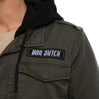 Veste à capuche Mi saison Kaki SALT | Homme - Vondutch | Von Dutch