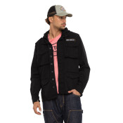 Veste à capuche Mi saison Noire SALT | Homme - Vondutch | Von Dutch