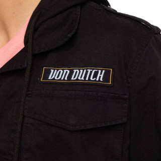Veste à capuche Mi saison Noire SALT | Homme - Vondutch | Von Dutch