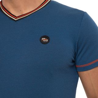 T-shirt homme col VRegular fit en Mesh